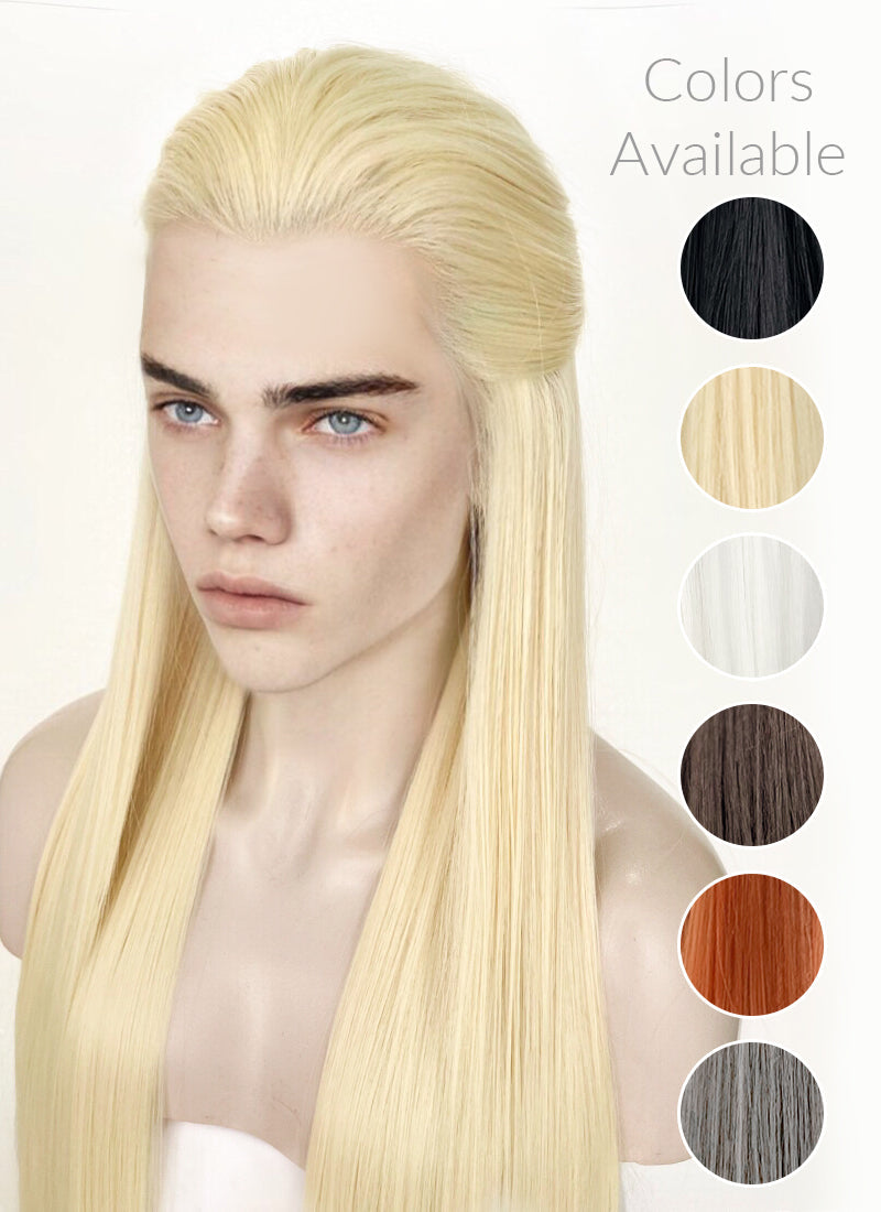 Blonde Straight Lace Front Synthetic Wig LF3270A 1B Black 18 Standard 22 23