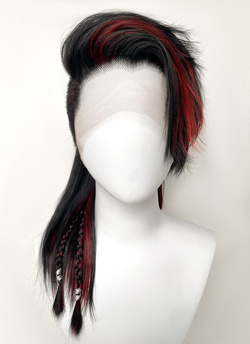 Black undercut wig best sale