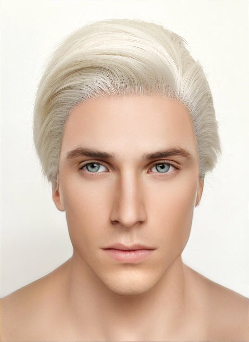 Barbie Ken Platinum Blonde Lace Front Wig WigIsFashion