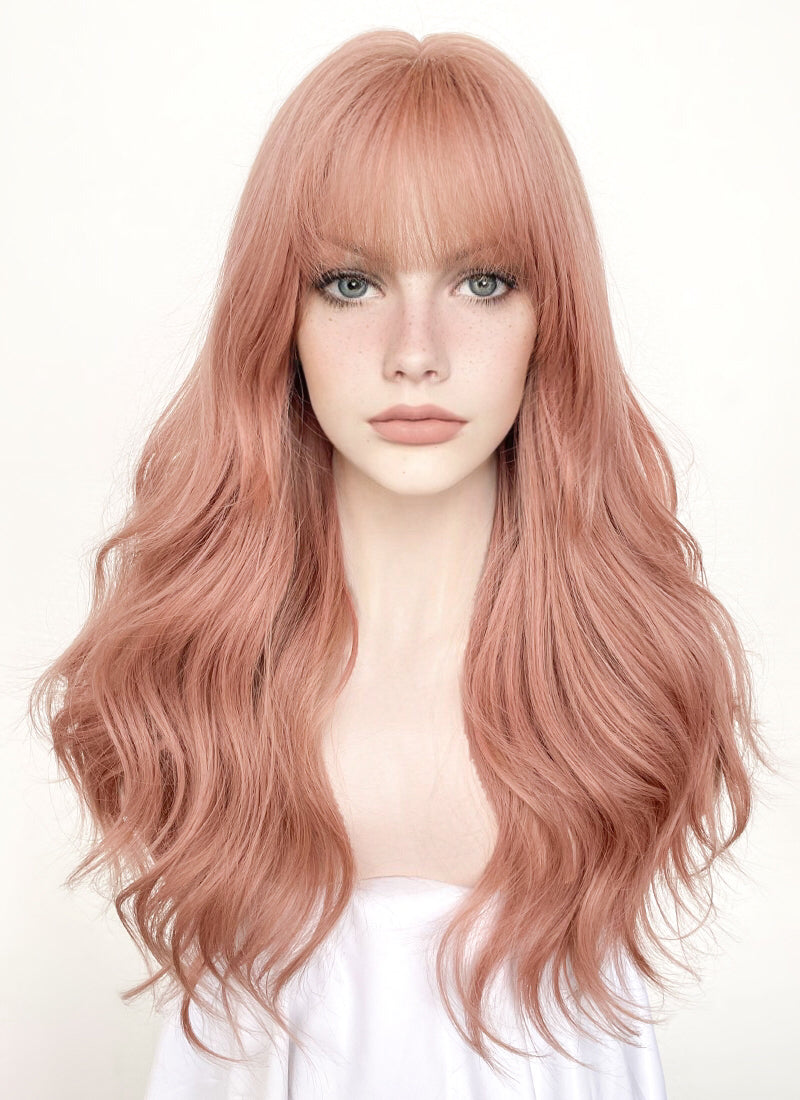 Pink Synthetic Hair Wig WigIsFashion wigisfashion ca