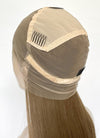 Brown Straight Full Lace Kanekalon Synthetic Wig FUL012