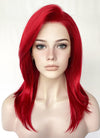 Red Straight Lace Front Synthetic Wig LF1324