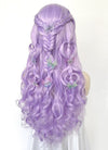 Pastel Purple Braided Lace Front Synthetic Wig LF2161