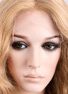 Wavy Golden Blonde Lace Front Synthetic Wig LF244