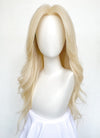 Barbie Light Blonde Curtain Bangs Wavy Lace Front Synthetic Wig LF3299A