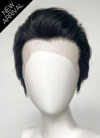 Like a Dragon Kazuma Kiryu Straight Slicked Back Lace Front Synthetic Men's Wig LF6010B