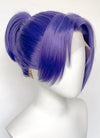 Blue Lock Reo Mikage Purple Straight Lace Front Synthetic Men's Wig LF6060