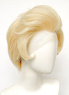 Hazbin Hotel Lucifer Morningstar Blonde Straight Lace Front Synthetic Men's Wig LF6067