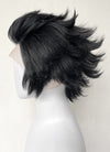 Hazbin Hotel Husk Black Straight Lace Front Synthetic Men's Wig LF6068