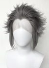 Helluva Boss Stolas Grey Straight Lace Front Synthetic Men's Wig LF6069