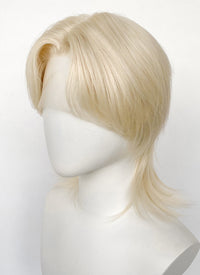 Light Blonde Wolf Cut Lace Front Synthetic Men's Wig LF6085