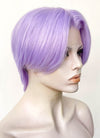 Pastel Purple Straight Lace Front Synthetic Men's Wig LF6099