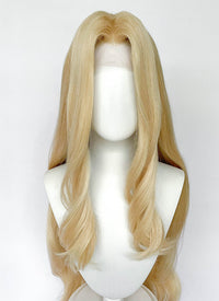 Castlevania Alucard Blonde Wavy Lace Front Synthetic Men's Wig LF6109