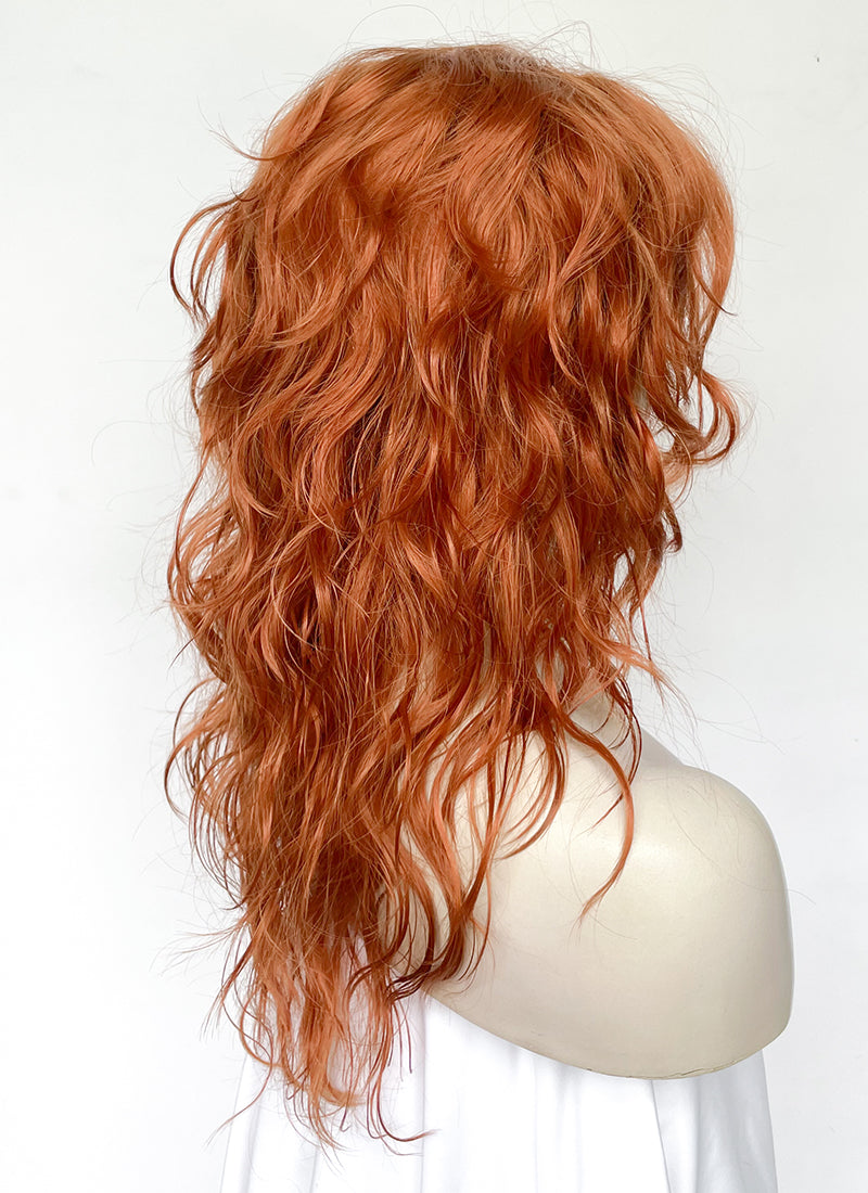 Ginger Wavy Lace Front Synthetic Hair Wig LF8003 (Customisable)