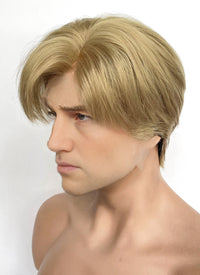 Silent Hill 2 Remake James Sunderland Blonde Straight Lace Front Synthetic Men's Wig LF8034