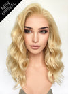 Blonde Wavy Lace Front Synthetic Wig LFK5559