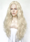 House of the Dragon Queen Rhaenyra Targaryen Platinum Blonde Wavy Lace Front Synthetic Wig LFK5560