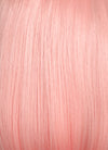 Pastel Pink Straight Bob Lace Front Synthetic Wig LFK5563