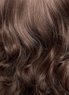 Brunette Wavy Lace Front Synthetic Wig LF256