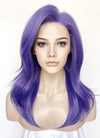 Purple Straight Lace Front Synthetic Wig LN6036