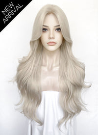 Light Ash Blonde Wavy Synthetic Wig NL090