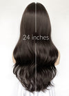 Brunette Wavy Synthetic Hair Wig NS536