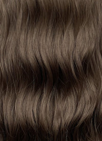 Brunette Wavy Synthetic Hair Wig NS541