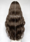 Brunette Wavy Synthetic Hair Wig NS541