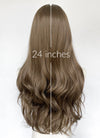 Brunette Wavy Synthetic Hair Wig NS542