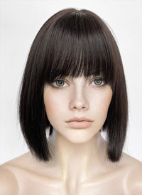 Brunette Straight Bob Synthetic Hair Wig NS555