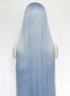 Pastel Blue Straight Synthetic Hair Wig NS558