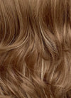 Brown Mixed Blonde With Dark Roots Wavy Synthetic Hair Wig NS592