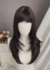 Brunette Straight Synthetic Hair Wig NS526