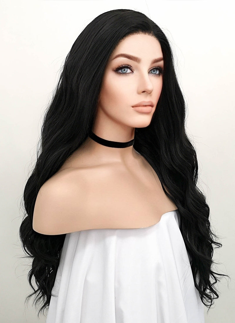 Lace front wig on sale synthetic