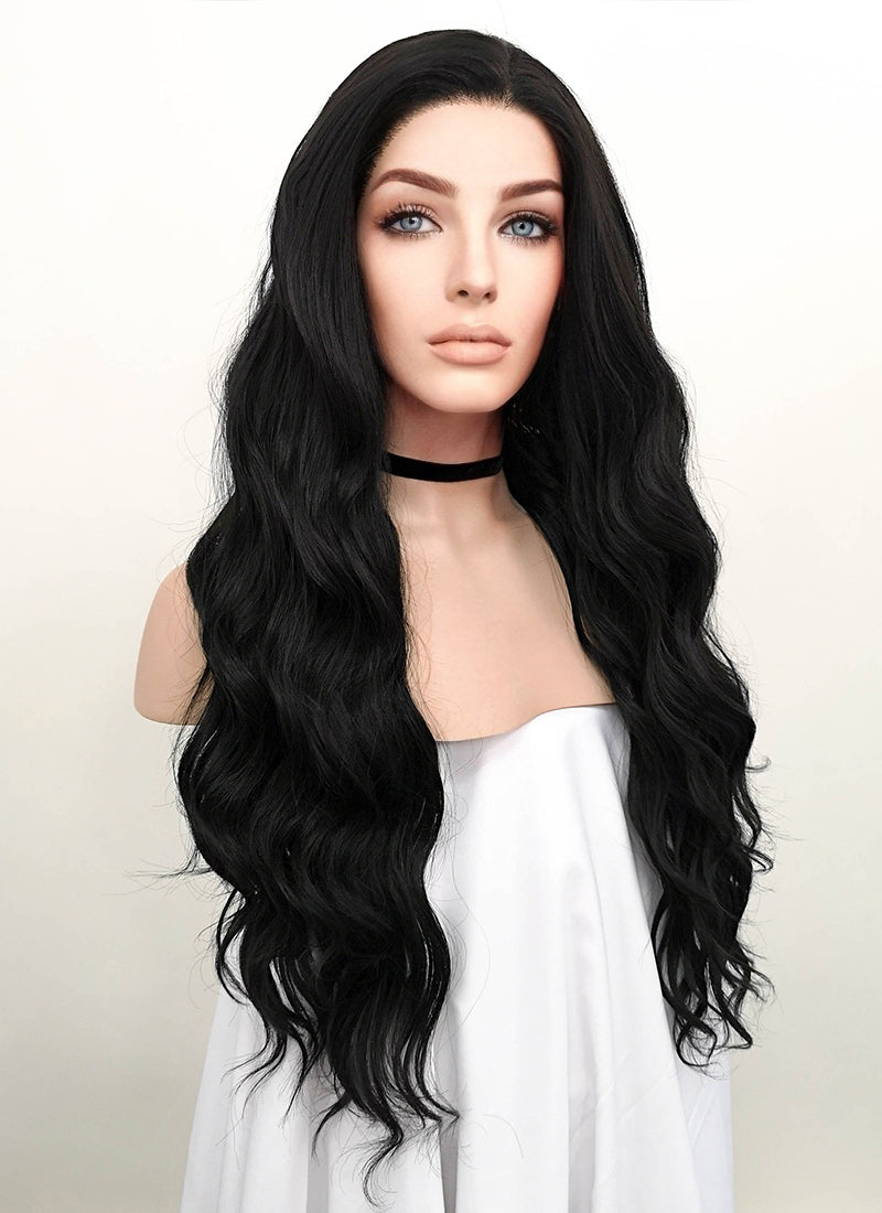 Lace wigs black on sale hair