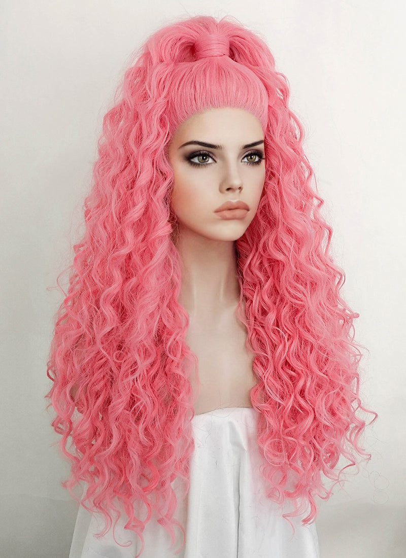 Lace front wigs on sale pink