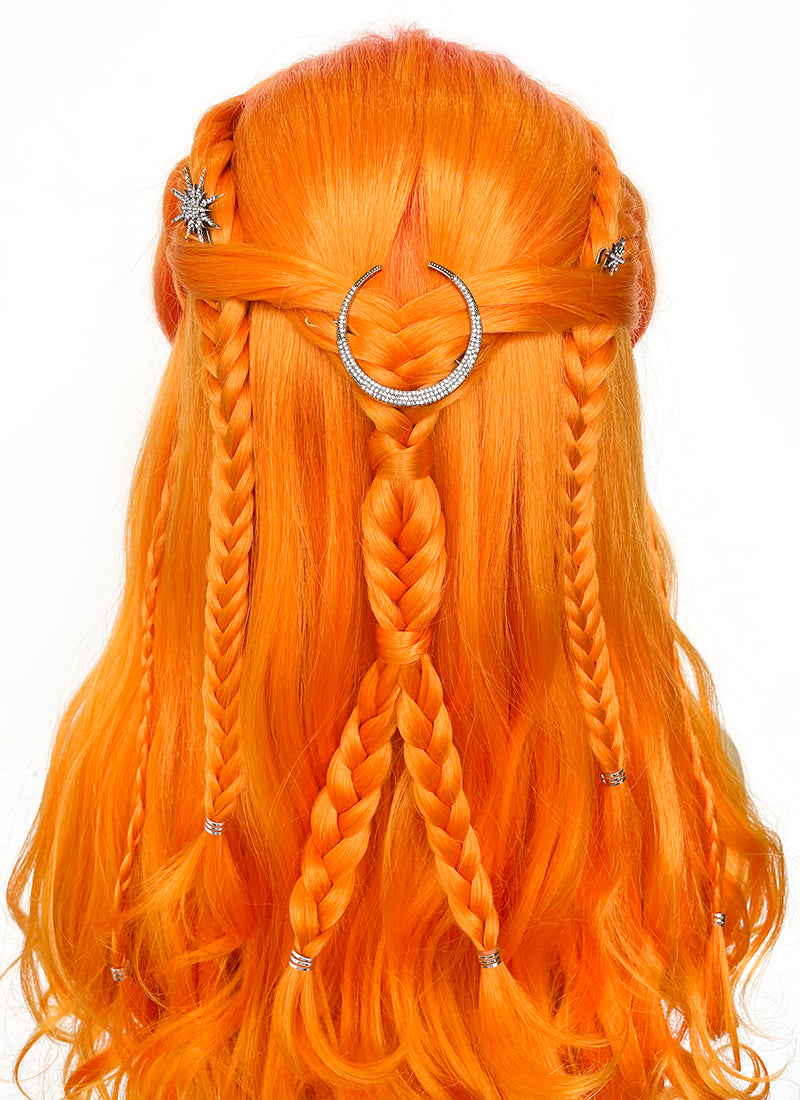 Kids orange deals wig