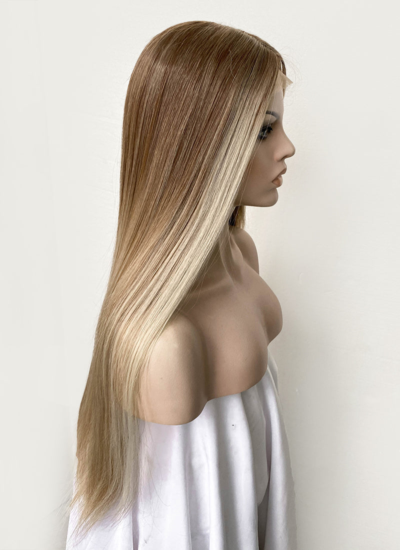 Brown and blonde ombre hotsell straight hair