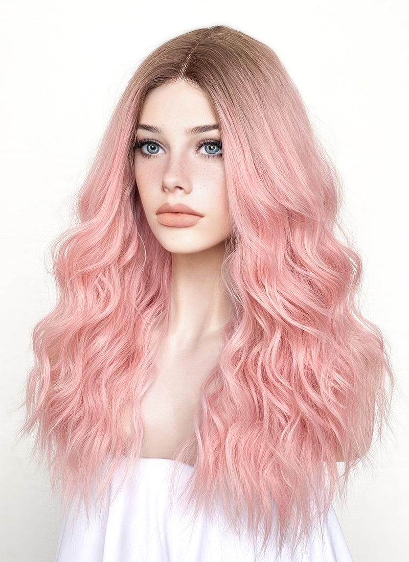 Pink shop wig kanekalon