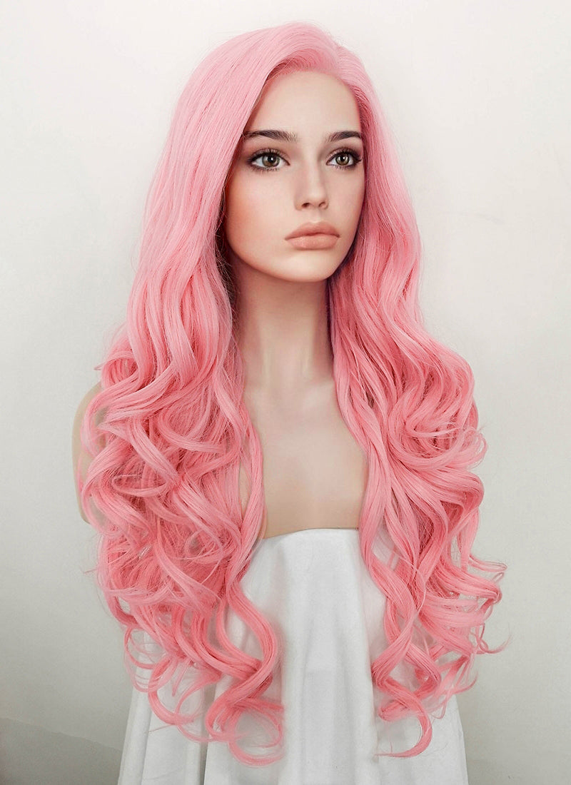 Pink Lace Front Wig WigIsFashion wigisfashion ca