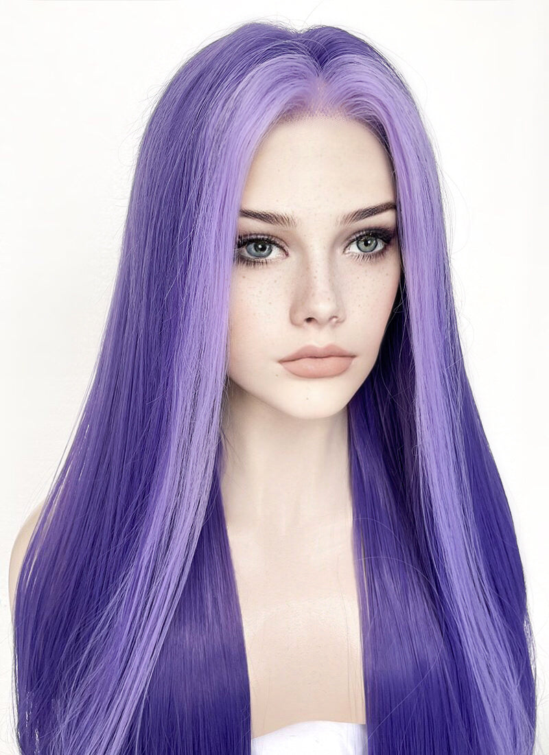 Lace front wig outlet lavender