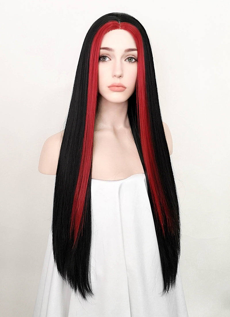 Natural hair shop red wig