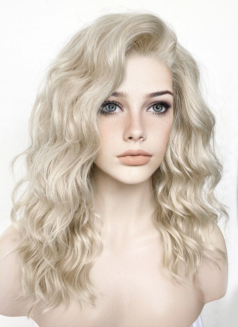 Long ash on sale blonde wig