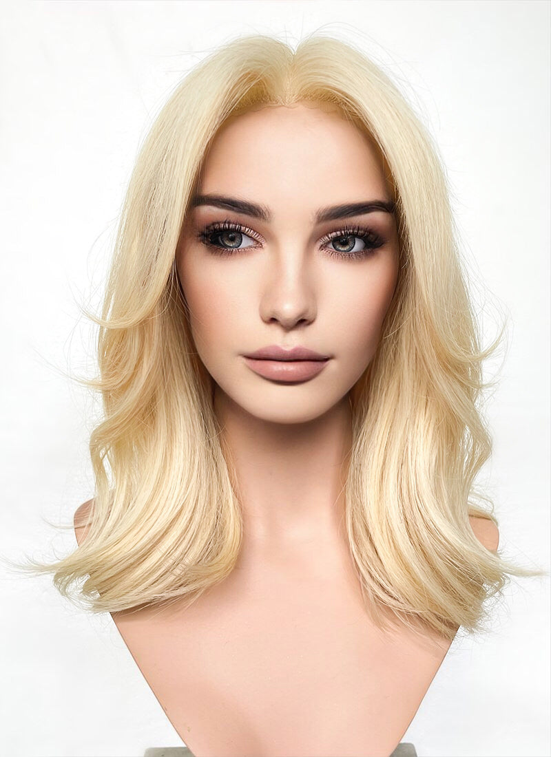 Blonde Curtain Bangs Lace Front Wig WigIsFashion wigisfashion ca