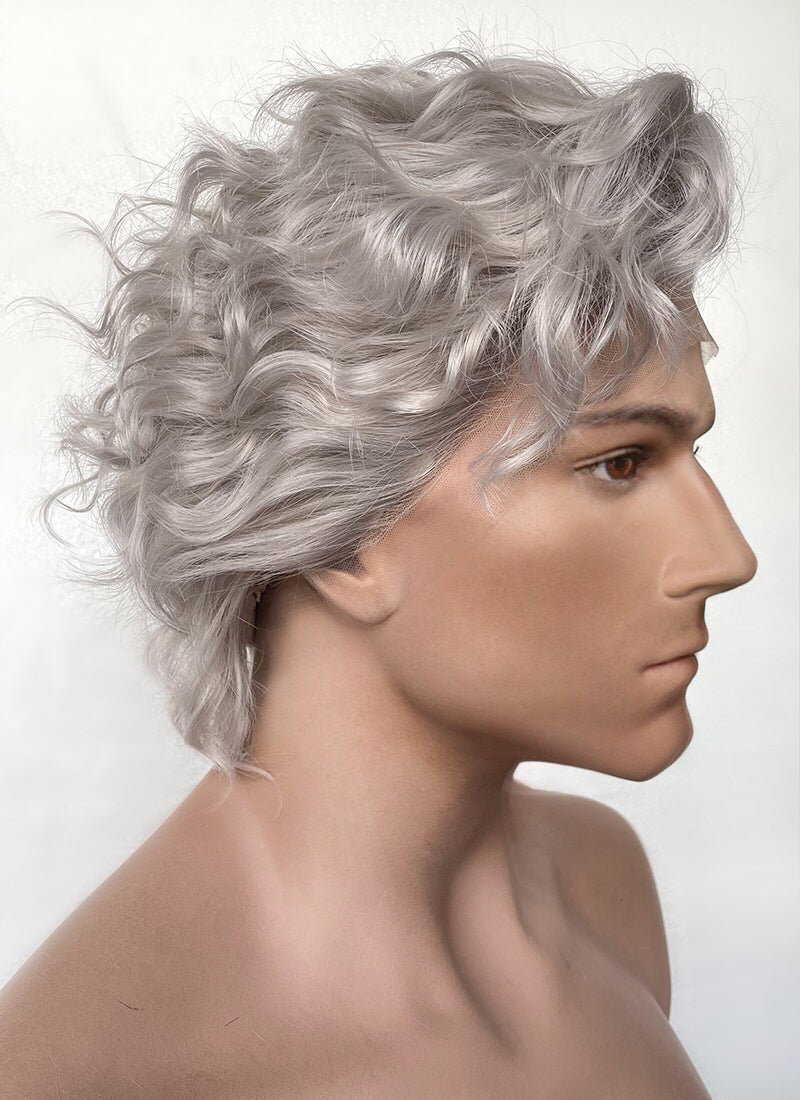 3/4 2024 grey wig