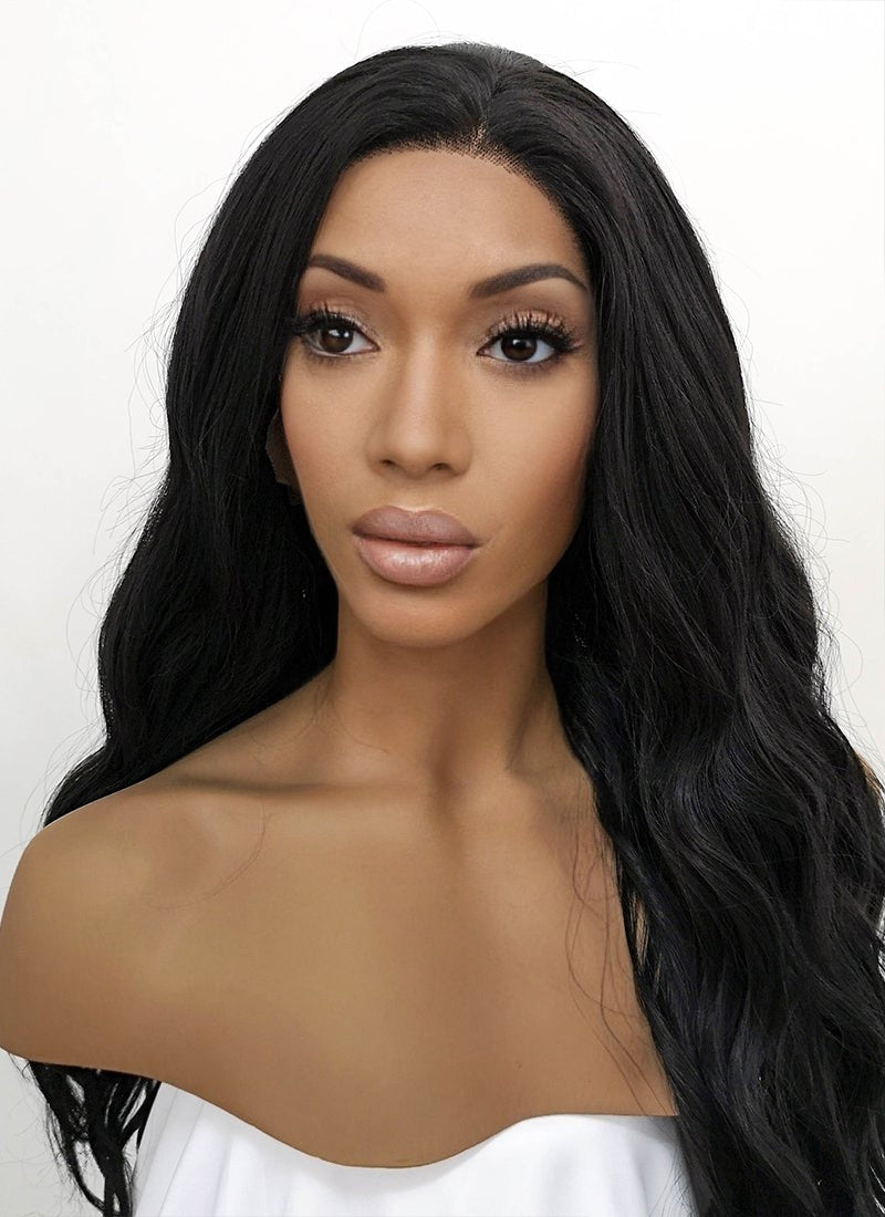 Natural synthetic clearance lace front wigs