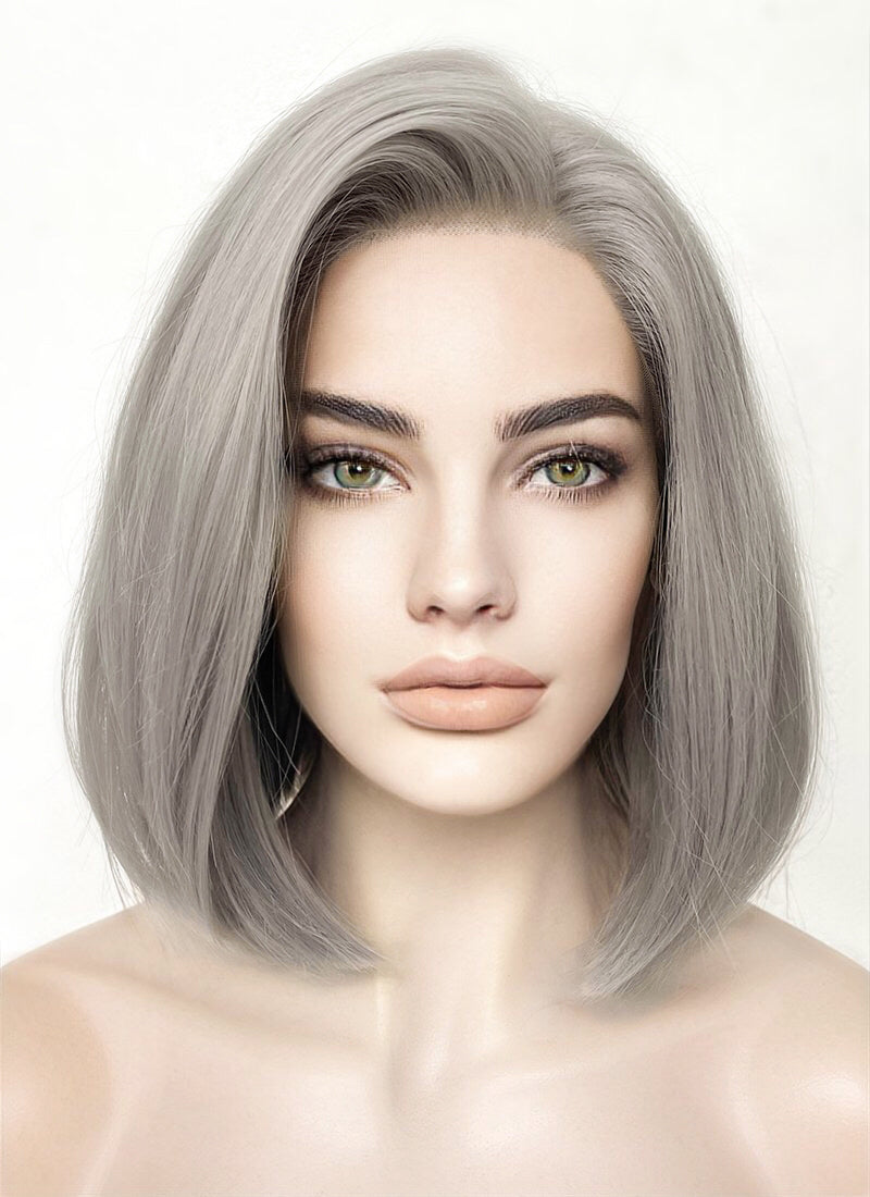 Grey Lace Front Wig WigIsFashion wigisfashion ca