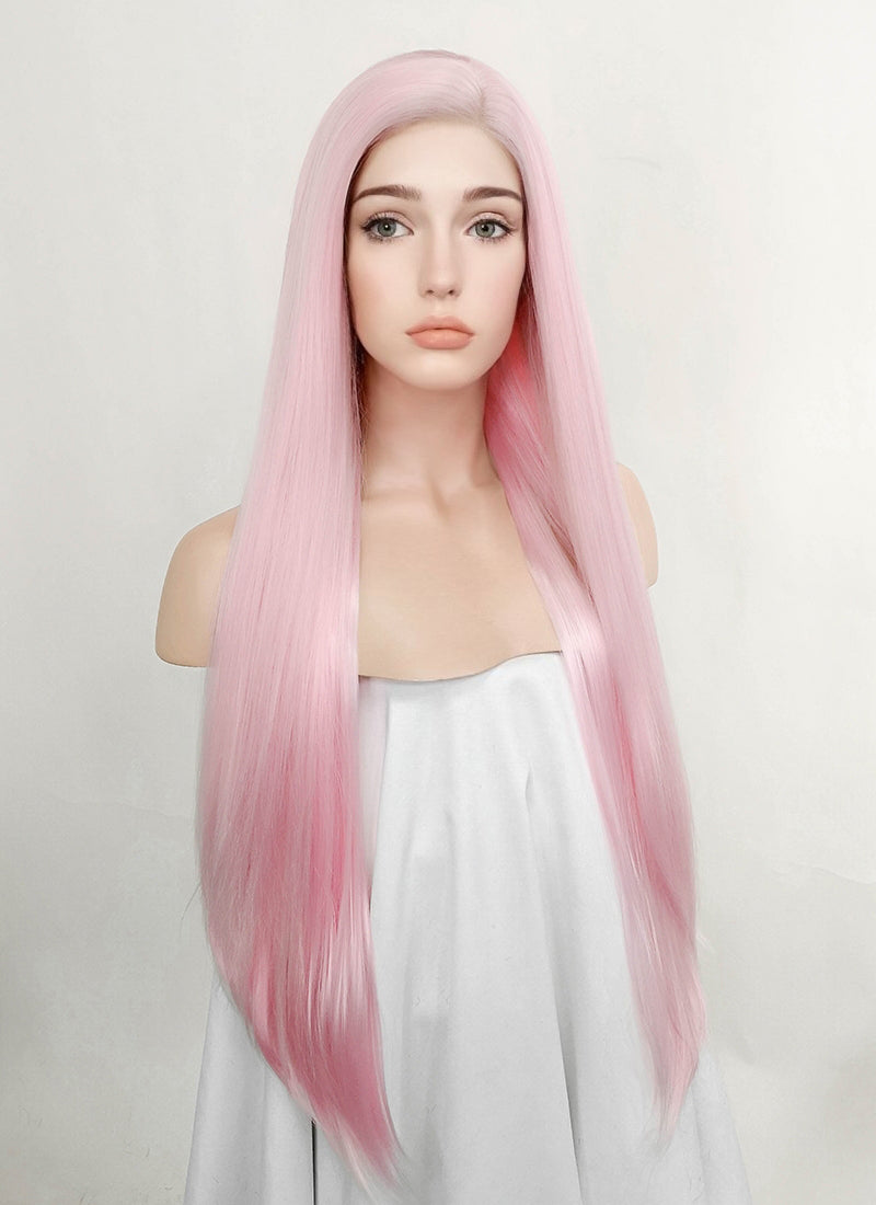 Natural wigs cheap pink