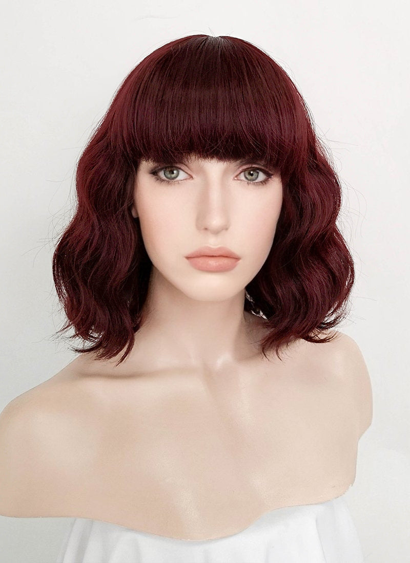 Medium wavy bob clearance wigs