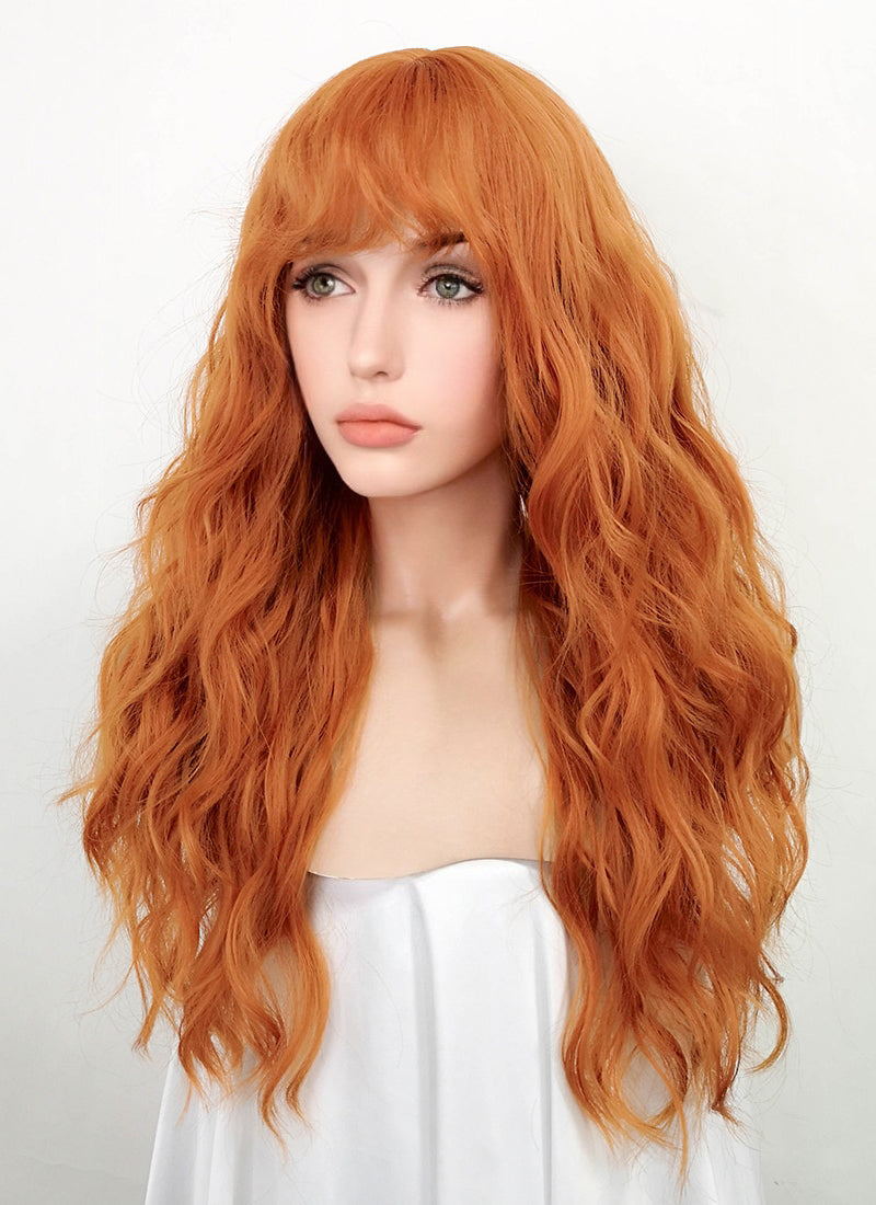 Brown orange wig sale